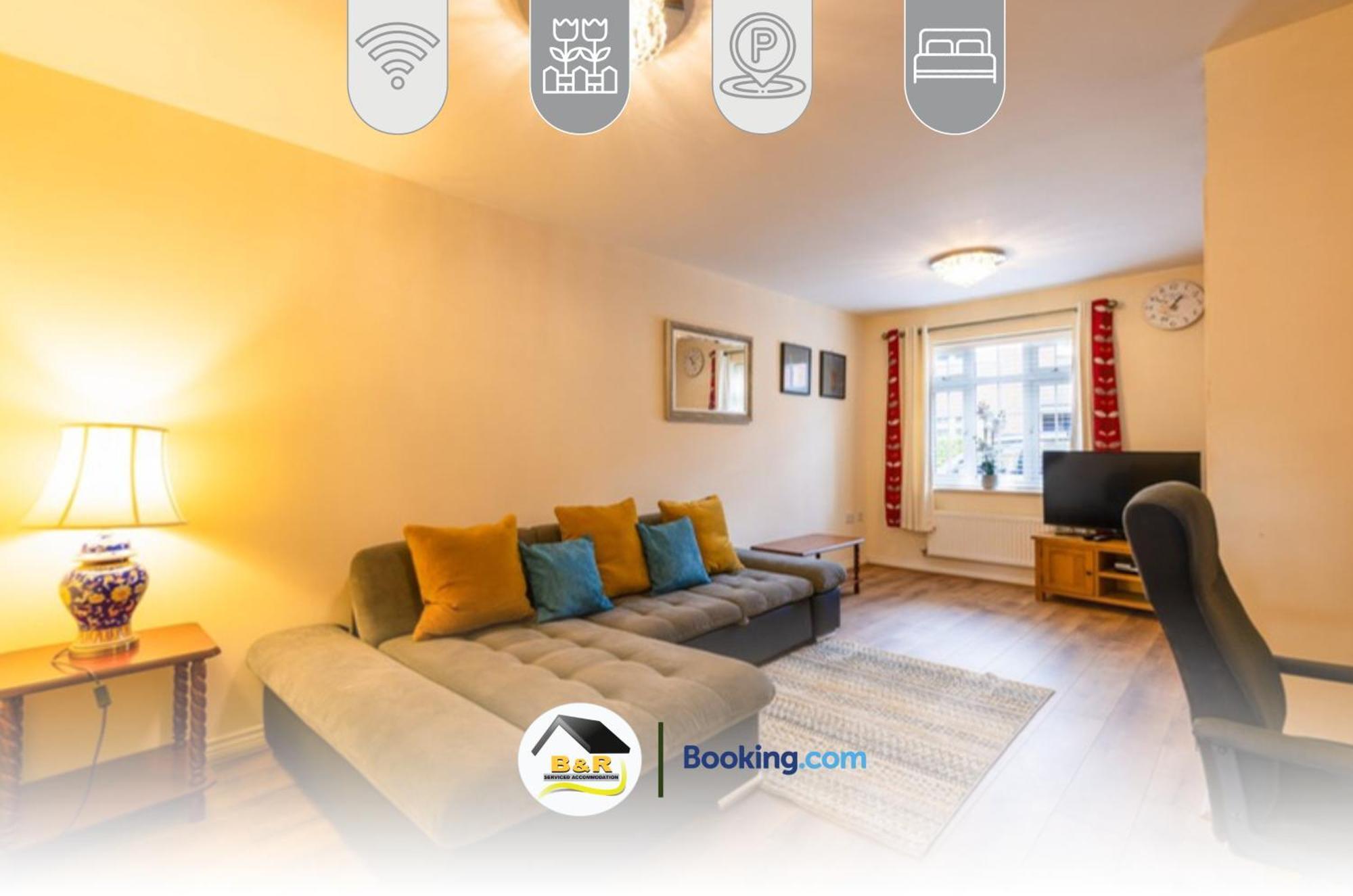 3 Bedroom House By B And R Serviced Accommodation Amesbury With Super Fast Wi-Fi 145Mbps Exteriér fotografie